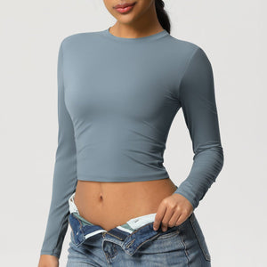Kinetic Long - Sleeve | Sculpted. Seamless. Essential. - Negative Apparel