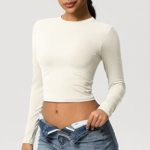 Kinetic Long - Sleeve | Sculpted. Seamless. Essential. - Negative Apparel