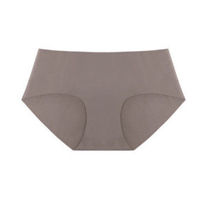 Korean seamless panties for women antibacterial low waist hip wrap simple nude comfortable women's briefs panties - Negative Apparel