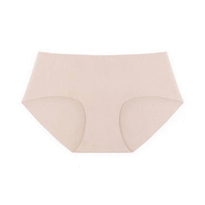 Korean seamless panties for women antibacterial low waist hip wrap simple nude comfortable women's briefs panties - Negative Apparel