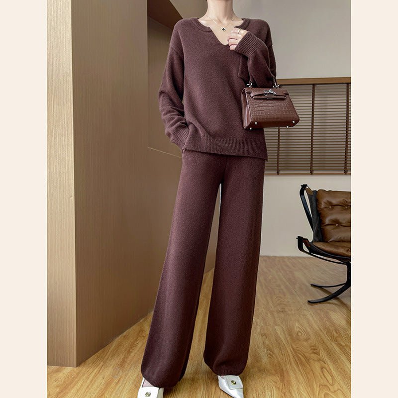 Korean Style Autumn 2025 Casual Outfit for Women – 2 - Piece Matching Set - Negative Apparel