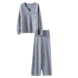 Korean Style Autumn 2025 Casual Outfit for Women – 2 - Piece Matching Set - Negative Apparel
