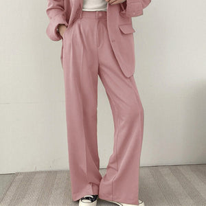 Korean style casual women office suit set - Negative Apparel