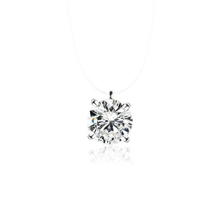 Korean style temperament pendant wholesale multi - claw diamond zircon pendant necklace female short simple clavicle chain - Negative Apparel