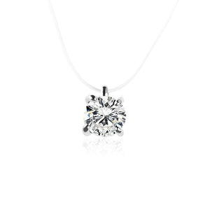 Korean style temperament pendant wholesale multi - claw diamond zircon pendant necklace female short simple clavicle chain - Negative Apparel
