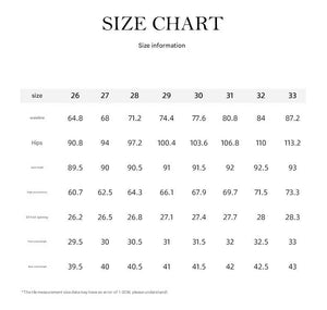 Light blue wide - leg jeans women's summer thin loose and comfortable small nine - point flanged straight - leg pants - Negative Apparel