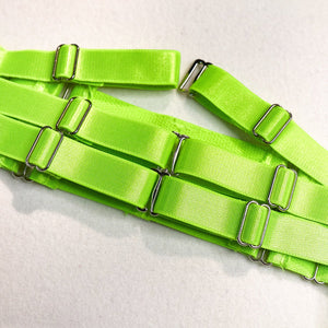 Lingerie gather body shaping sxy straps stitching contrast color heavy duty jumpsuit - Negative Apparel