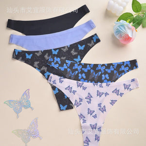Low - Waist Bow Accent Women’s Panties - Negative Apparel