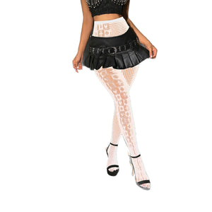 Luminous Green Nylon Romper โ Sexy Youth Pantyhose, Sweat - Absorbing & Anti - Stripping - Negative Apparel