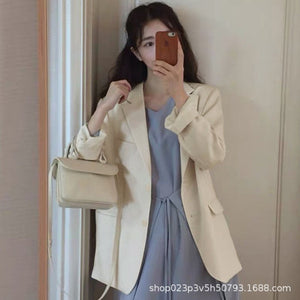 Luxury casual button blazer for women - Negative Apparel