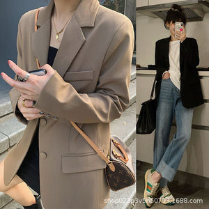 Luxury casual button blazer for women - Negative Apparel