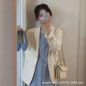 Luxury casual button blazer for women - Negative Apparel