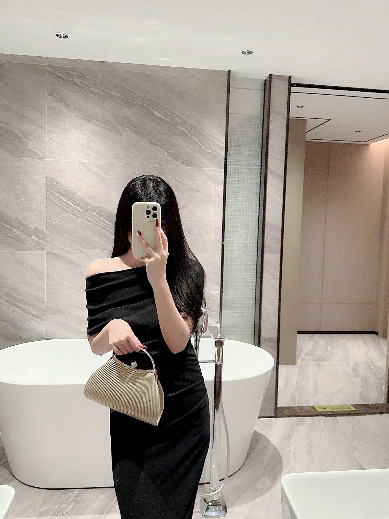 Luxury Sequin, Stylish, Luxury, Shiny Fashionable Evening Clutch Bag For Formal Dress Evening Bag, Dinner Bag For Party Girl, Woman, Bride Perfect For Party, Wedding, Prom, Dinner/Banquet - Negative Apparel