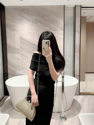 Luxury Sequin, Stylish, Luxury, Shiny Fashionable Evening Clutch Bag For Formal Dress Evening Bag, Dinner Bag For Party Girl, Woman, Bride Perfect For Party, Wedding, Prom, Dinner/Banquet - Negative Apparel