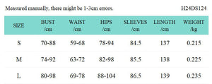 Mesh splicing finger sleeve long sleeve high collar slim bodycon long dress - Negative Apparel