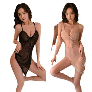 Mesh uniform passion suit free to take off the nightdress - Negative Apparel