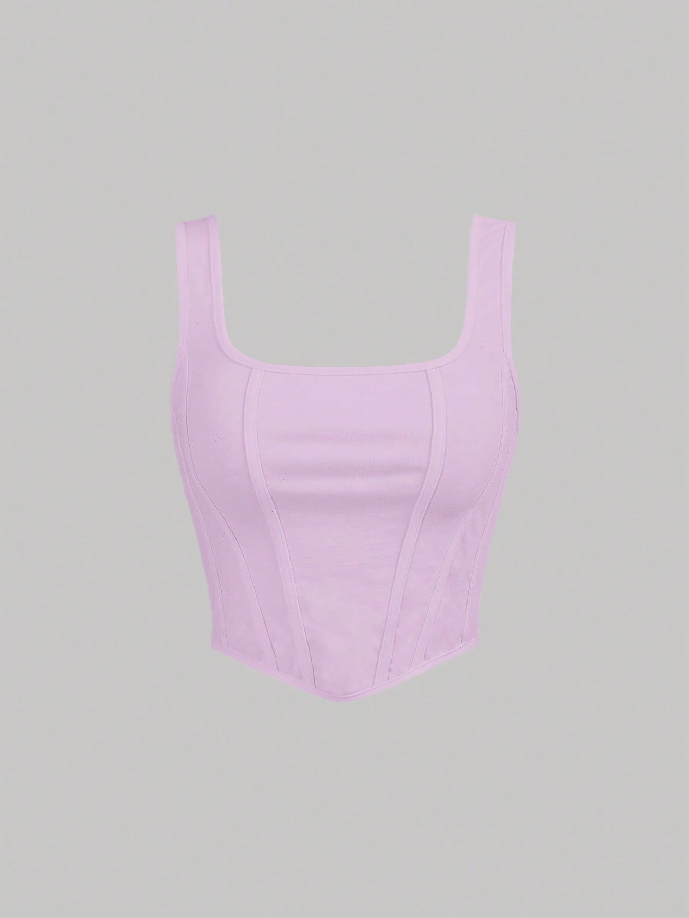 MOD Solid Asymmetrical Hem Tank Top - Negative Apparel