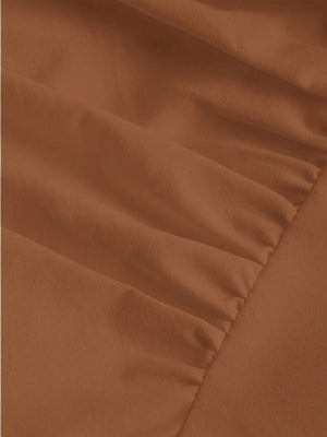 MOD Solid Ruched Cami Dress - Negative Apparel