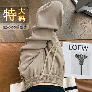 Negative Apparel D046 - 3 Women’s High - Waist Casual Straight Pants – Japanese & Korean Style, Autumn Collection, Polyester Wide - Leg Comfort - Negative Apparel