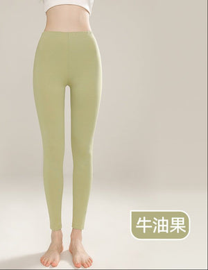 Negative Apparel Unisex Long Cotton Pants – Moderate Weight, Body Sculpting & Warmth - Negative Apparel