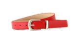 New cross - border women's pin buckle small belt thin belt simple dress student jeans accessories pu leather belt - Negative Apparel