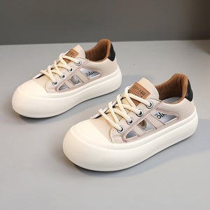 New Hollow Sneakers Women 2025 Summer Breathable Sports Shoes - Negative Apparel