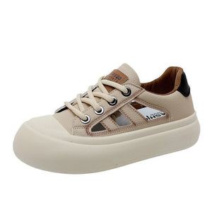 New Hollow Sneakers Women 2025 Summer Breathable Sports Shoes - Negative Apparel