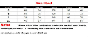 New leopard print splicing high - waisted long - sleeved dress round neck slim - fitting long dress - Negative Apparel