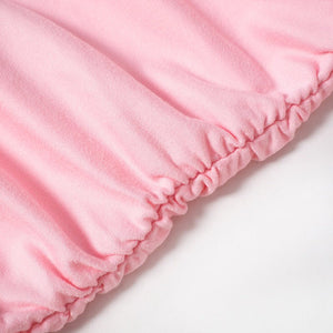 New long - sleeved oblique collar off - shoulder tops - Negative Apparel