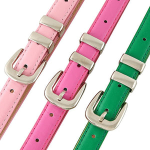 New summer fashion personality candy color silver buckle dopamine silver INS style decoration ladies belt dress leather - Negative Apparel