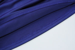 Oblique collar off - shoulder twist design pleated slim fit T-shirt - Negative Apparel