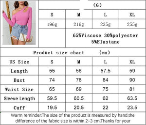 Oblique off - shoulder long - sleeved irregular knitted T-shirt slim design - Negative Apparel