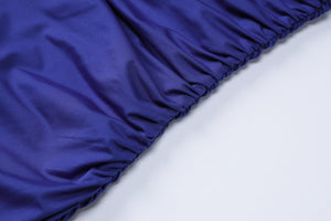 Off - shoulder one - shoulder sexy tight pleated side slit dress - Negative Apparel