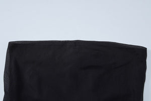 One - shoulder tube top backless strappy dress - Negative Apparel