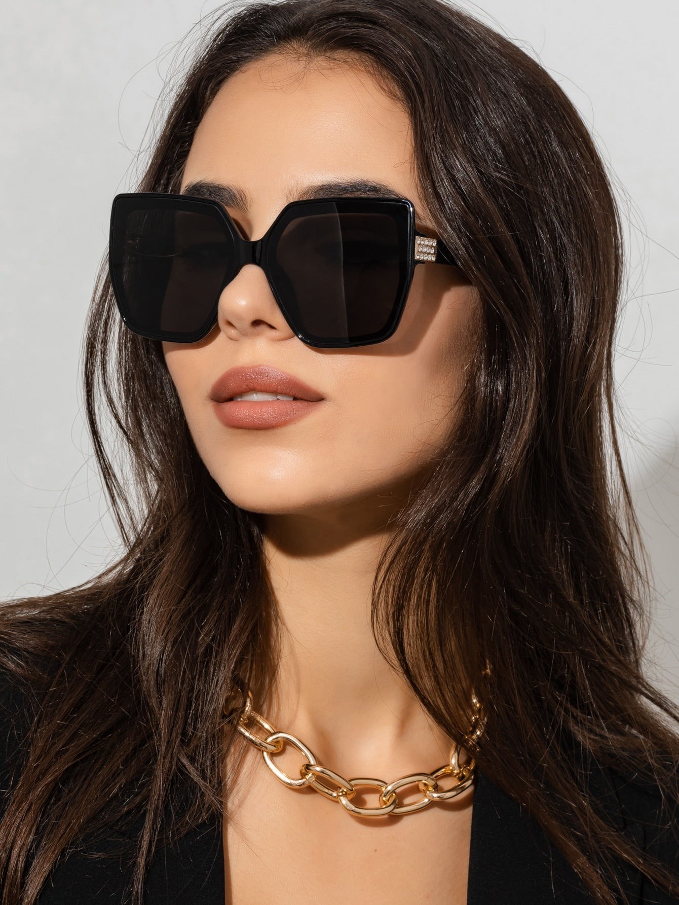 Oversized Frame Fashion Glasses for a Trendy Vintage Boho Look to Travel - Negative Apparel