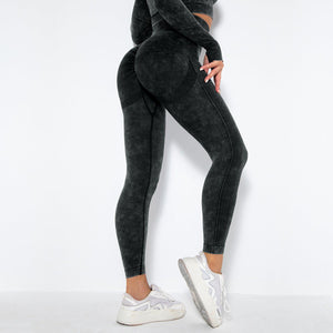 Peach Bloom Leggings | Romantic. Resilient. Radiant. - Negative Apparel