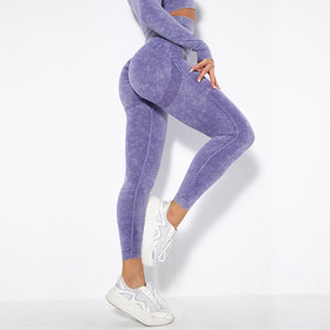 Peach Bloom Leggings | Romantic. Resilient. Radiant. - Negative Apparel