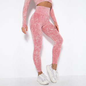 Peach Bloom Leggings | Romantic. Resilient. Radiant. - Negative Apparel