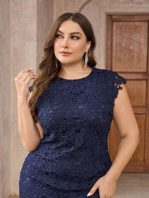 Pencil skirt sexy slim water volume lace hip bodycon dress - Negative Apparel