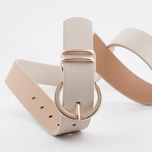 Pin Buckle Double Ring Belt - Negative Apparel