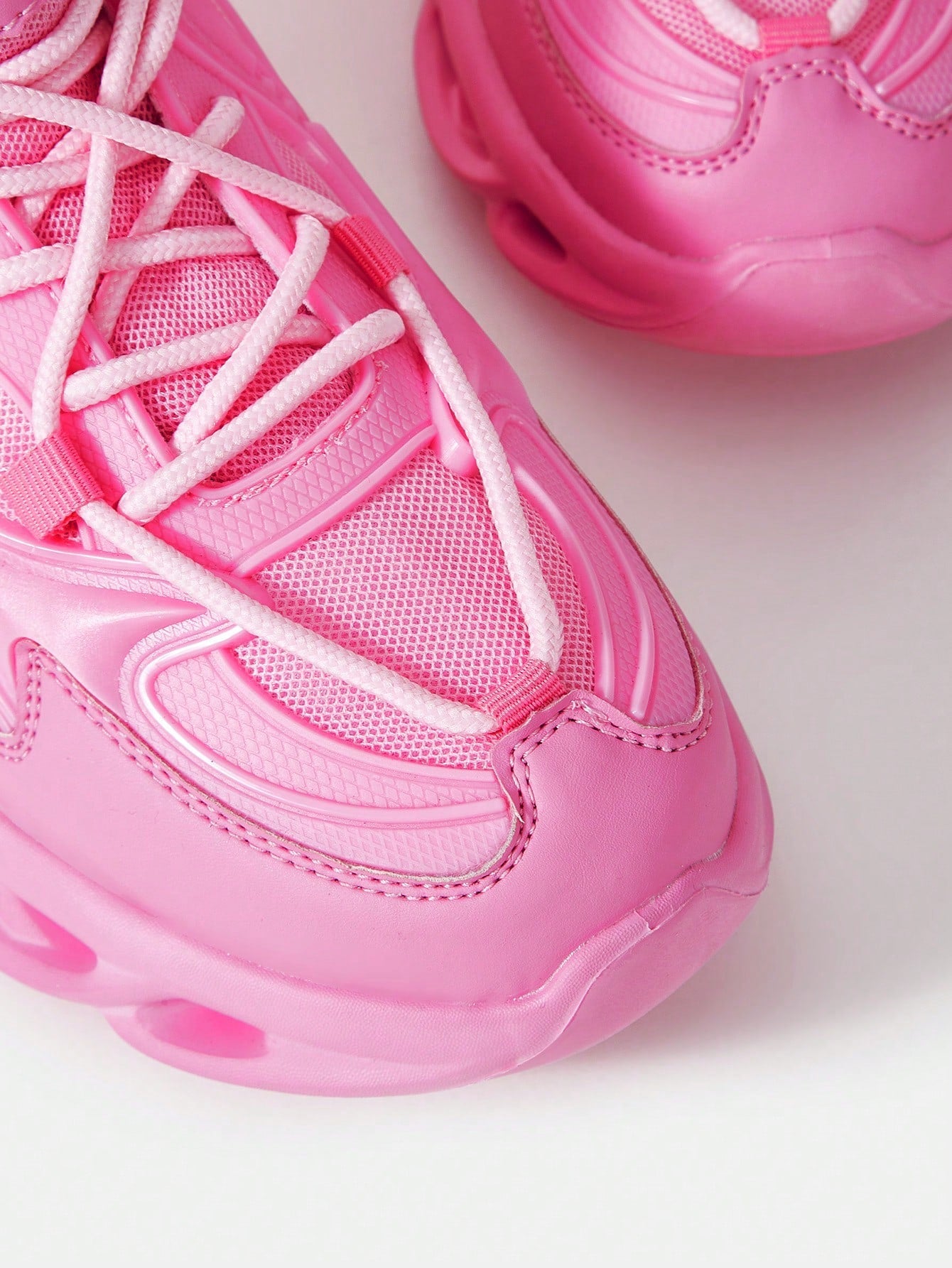 Pink Personality Creative Party Women Sneakers - Negative Apparel