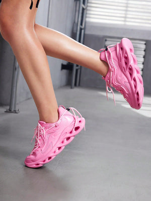 Pink Personality Creative Party Women Sneakers - Negative Apparel