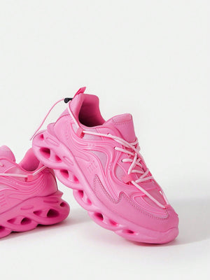 Pink Personality Creative Party Women Sneakers - Negative Apparel