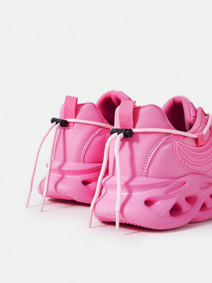 Pink Personality Creative Party Women Sneakers - Negative Apparel