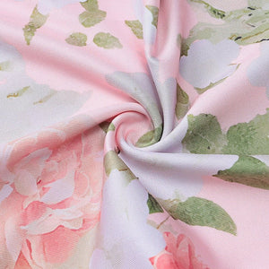 Printed slit casual style dress - Negative Apparel