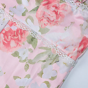 Printed slit casual style dress - Negative Apparel