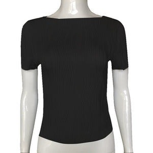 Pullover long sleeve round neck slim fit women's T-shirt - Negative Apparel