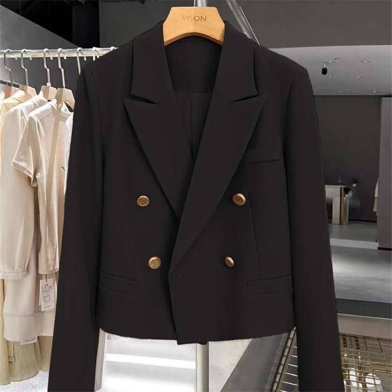 Retro Small Stylish Blazer for Women - Negative Apparel