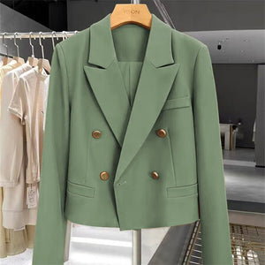 Retro Small Stylish Blazer for Women - Negative Apparel