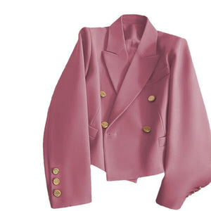 Retro Small Stylish Blazer for Women - Negative Apparel